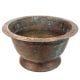 Old Brass Flower Pot For Outdoor And Indoor Decoration